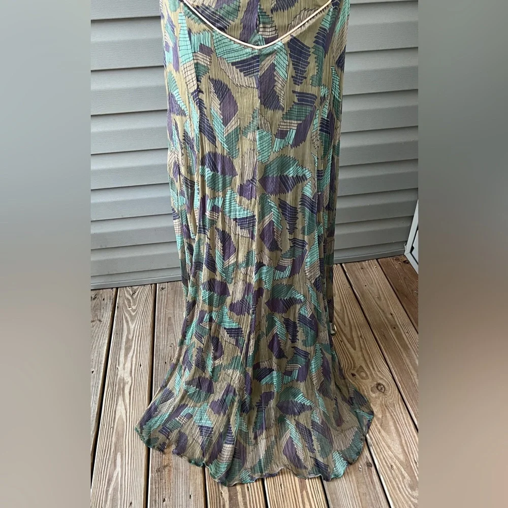 Diesel Dress Silk Dress Fregius Vestito Chiffon High Low Sz M - Picture 10 of 15